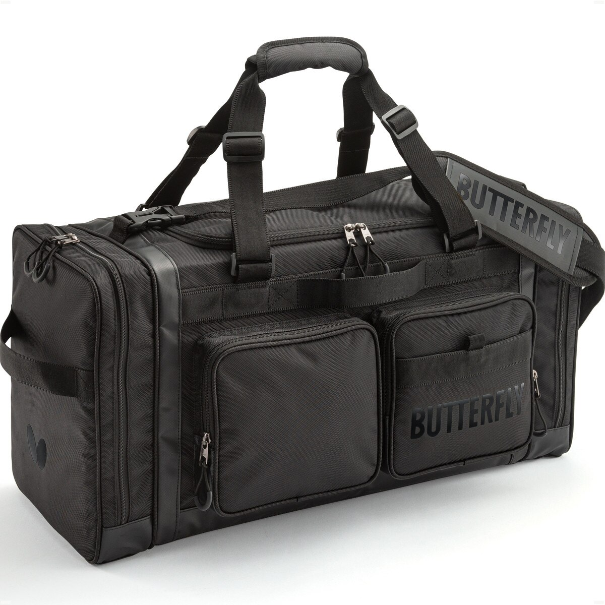 Butterfly Raffines Tour Bag: Diagonal view of full bag